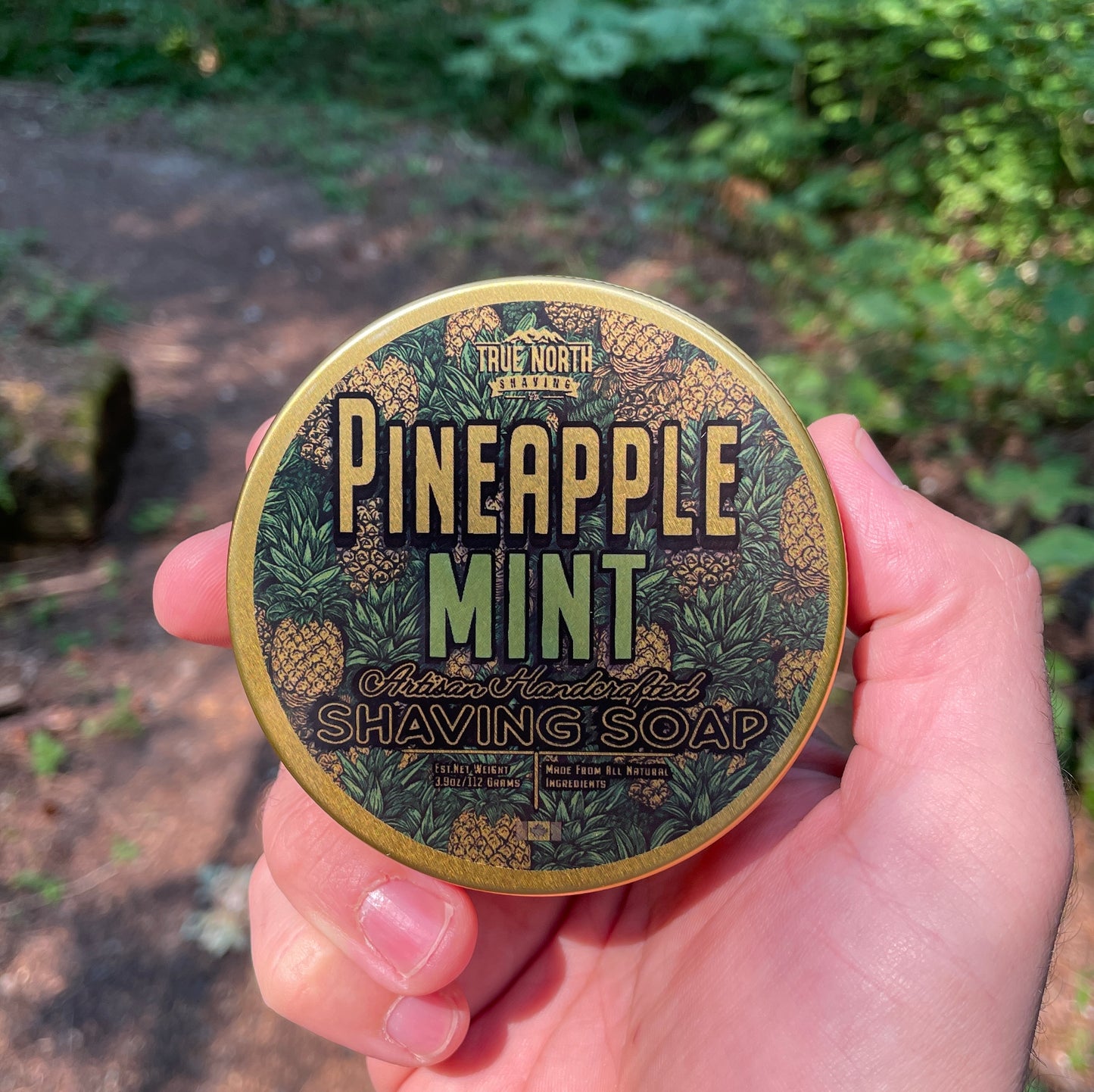 Pineapple Mint Shaving Soap