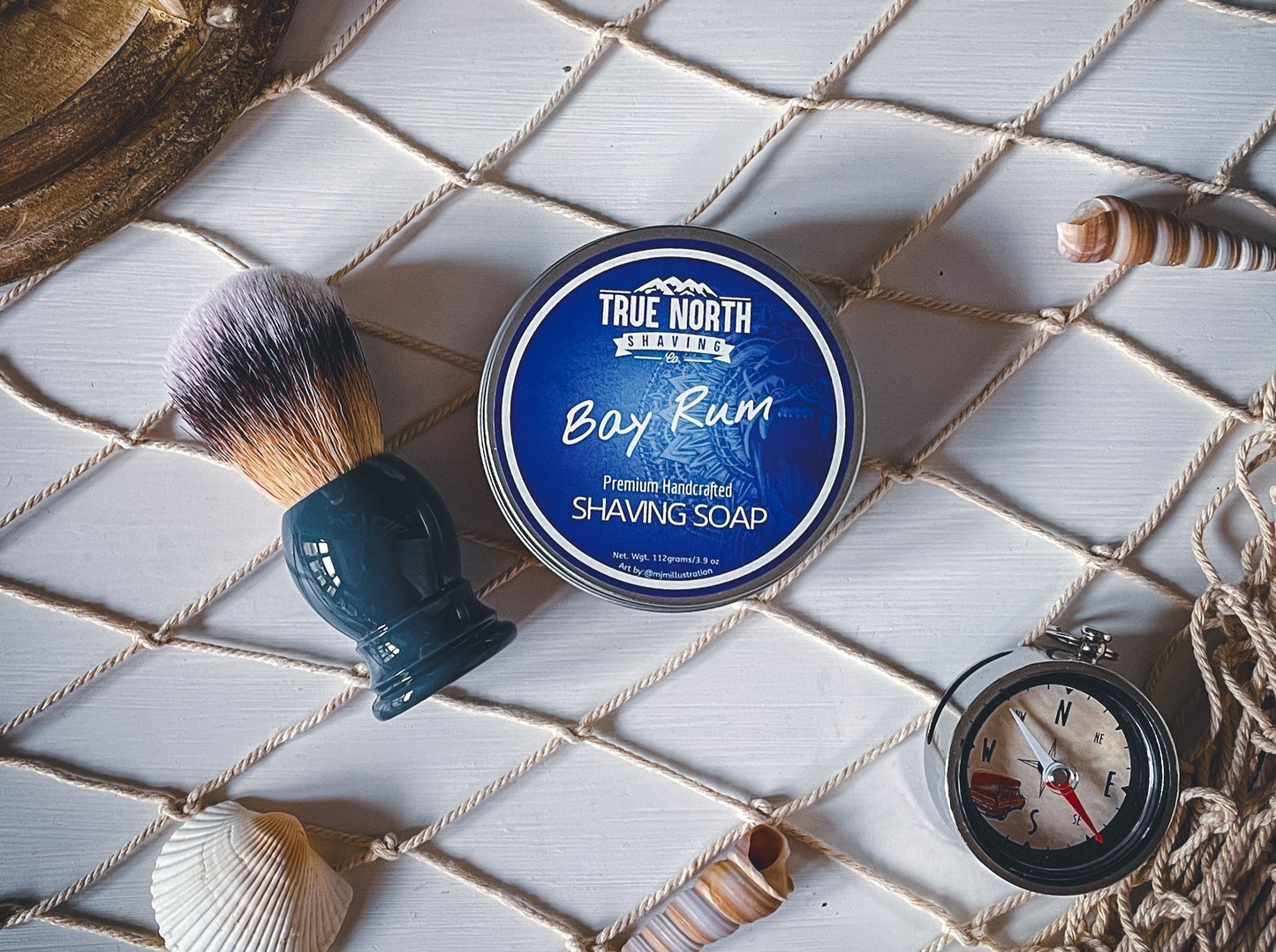 Shaving Soap and Brush Kit
