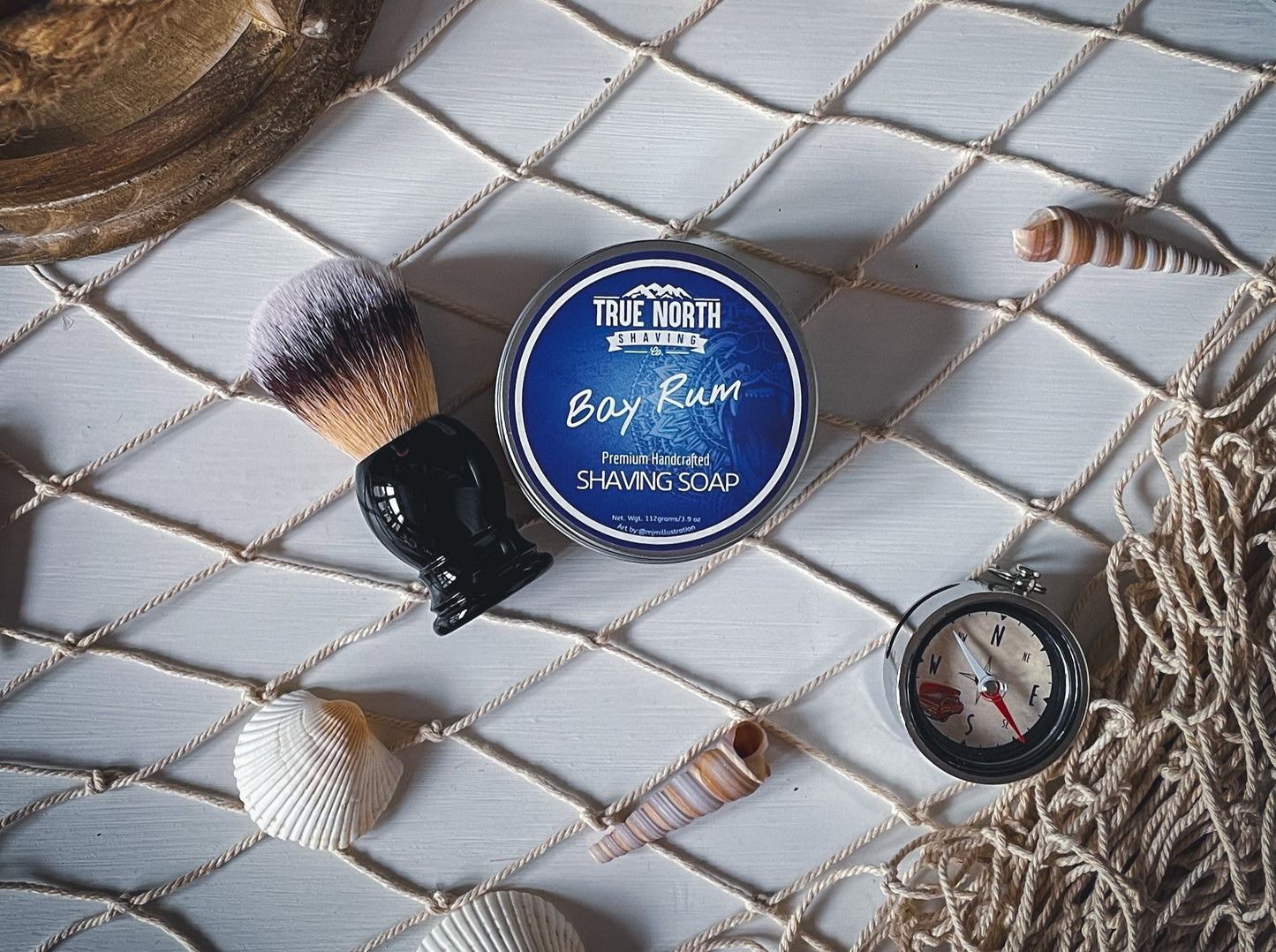 Shaving Soap and Brush Kit