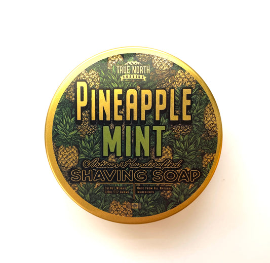 Pineapple Mint Shaving Soap