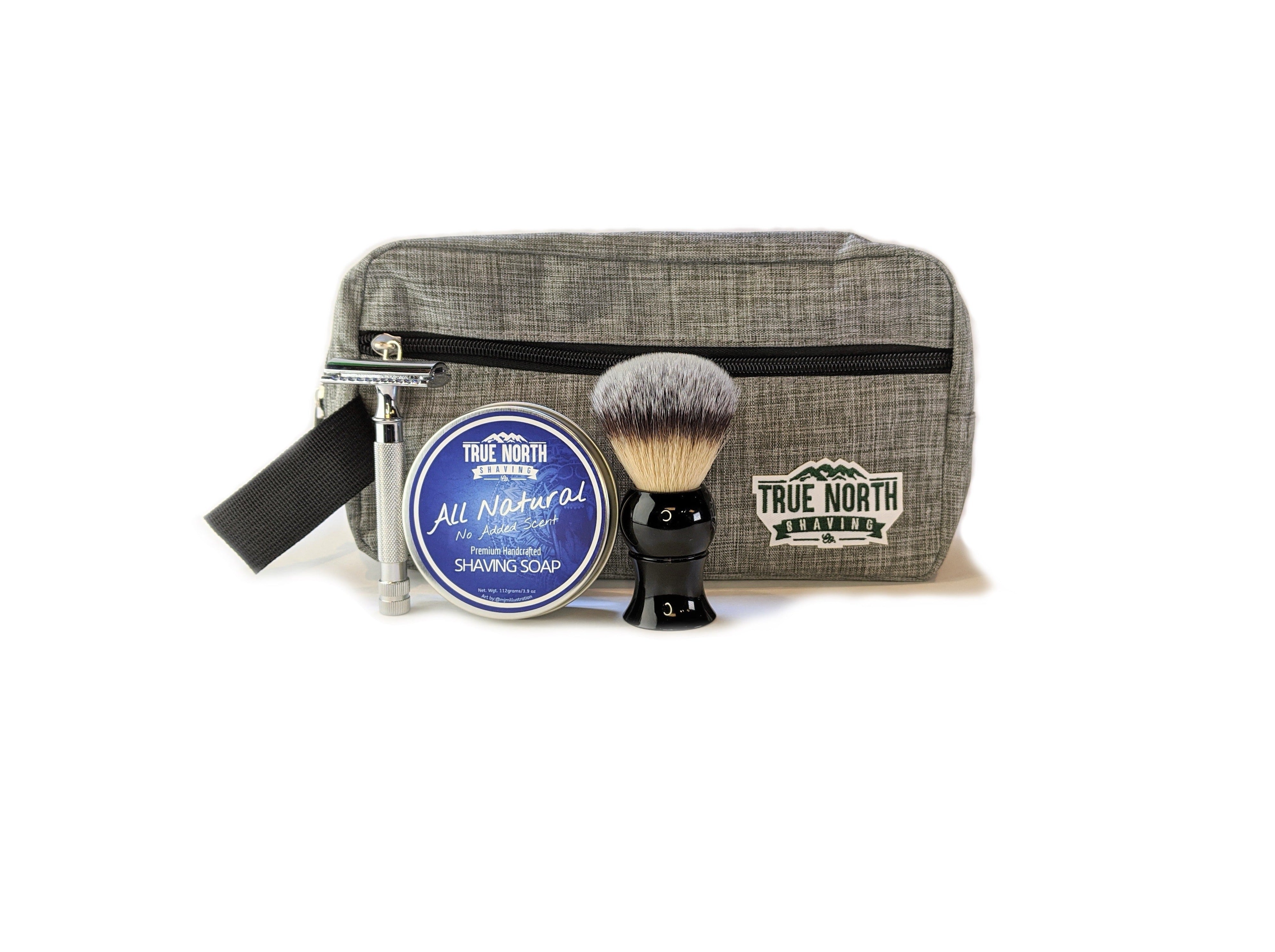 Complete Travel Shaving Set – True North Shaving Co